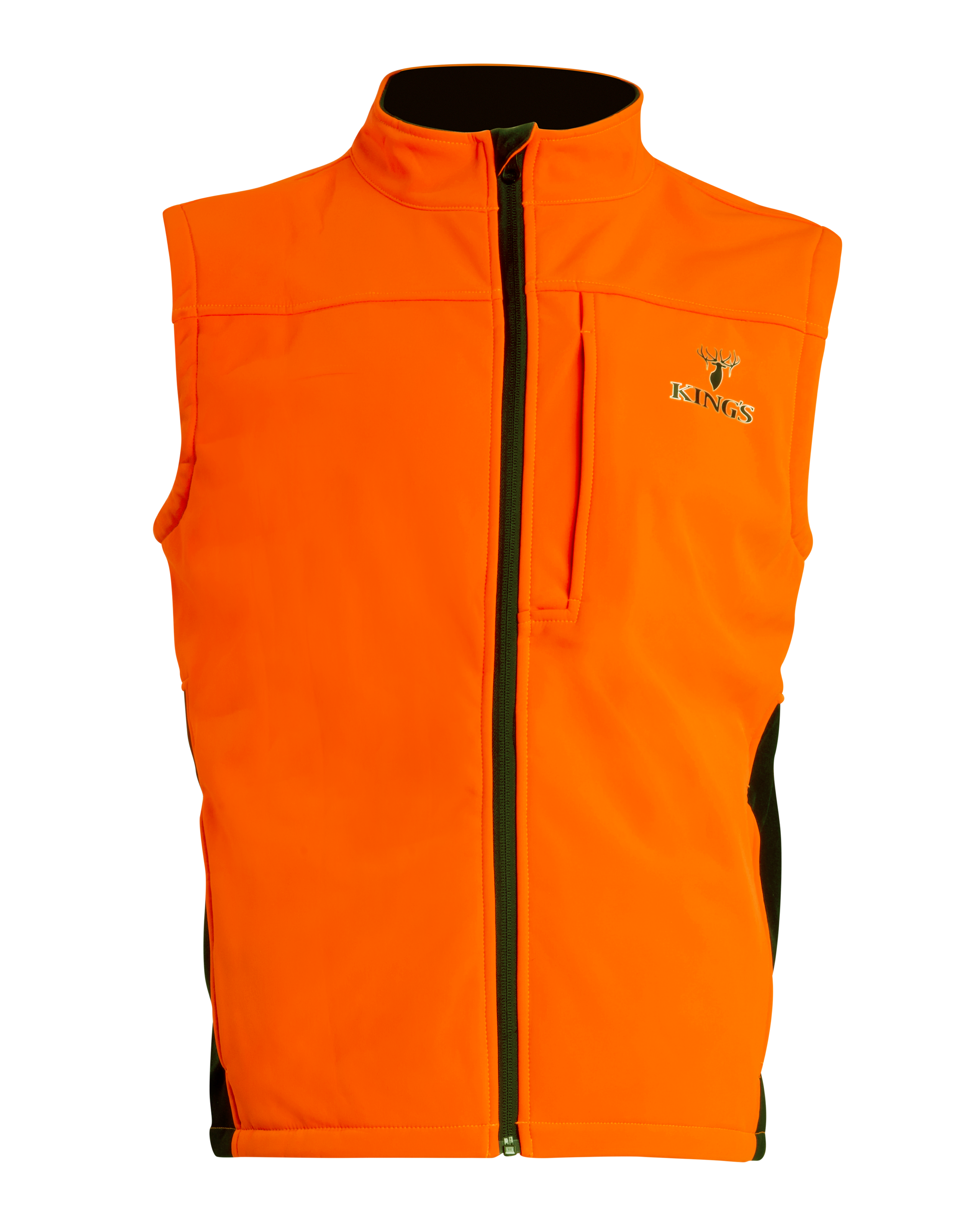 Blaze orange camo fleece vest outlet