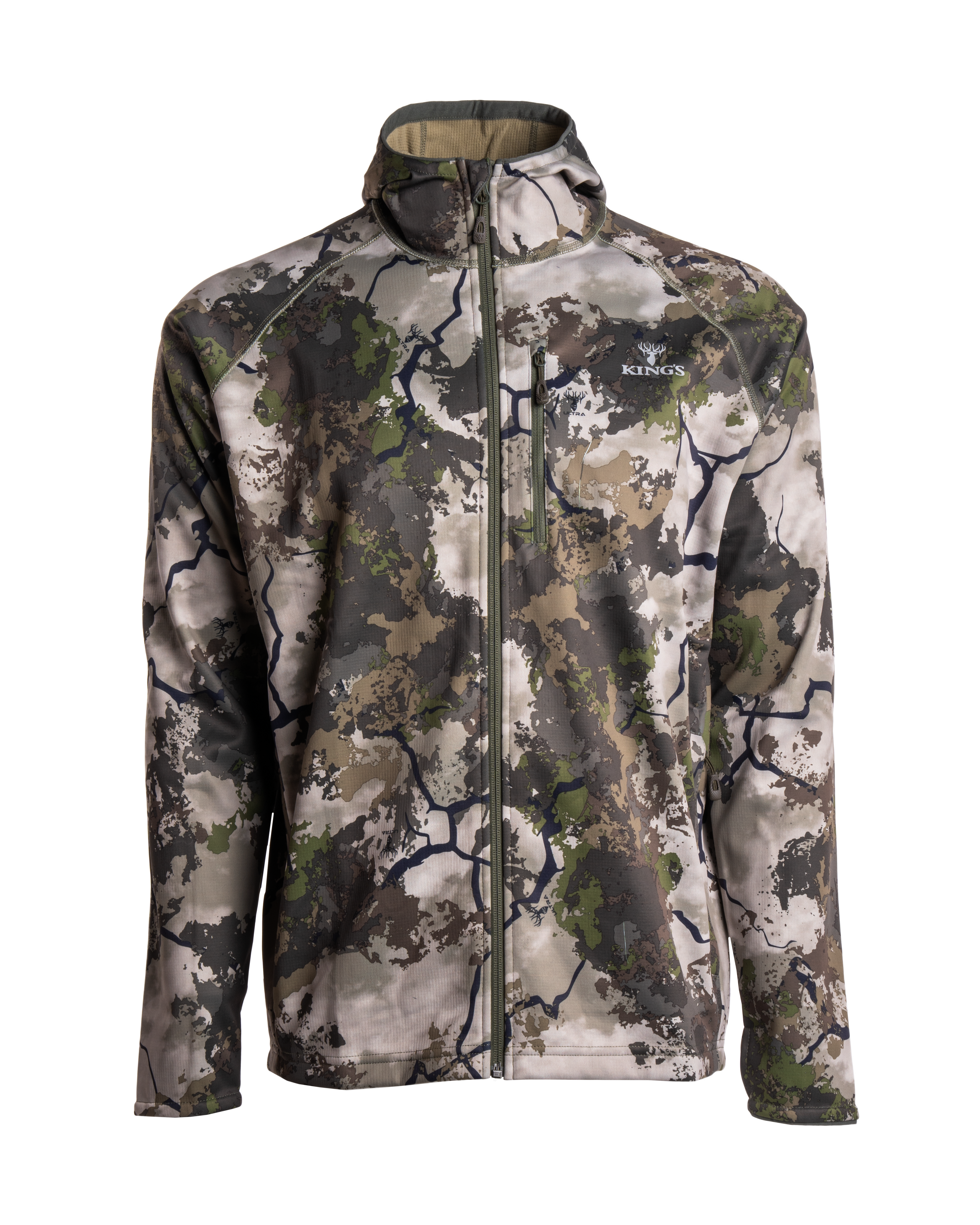 Hunter top camo hoodie