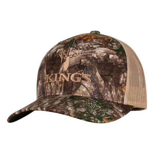 Richardson Camo Logo Snapback Cap in Realtree EDGE | King's Camo