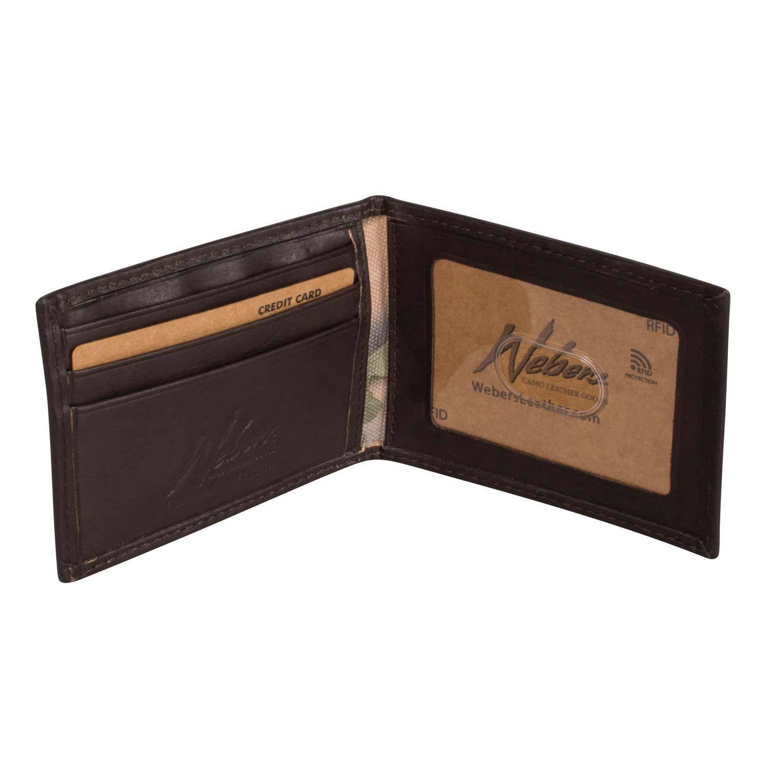 King's Leather Front Pocket Wallet | King's Camo