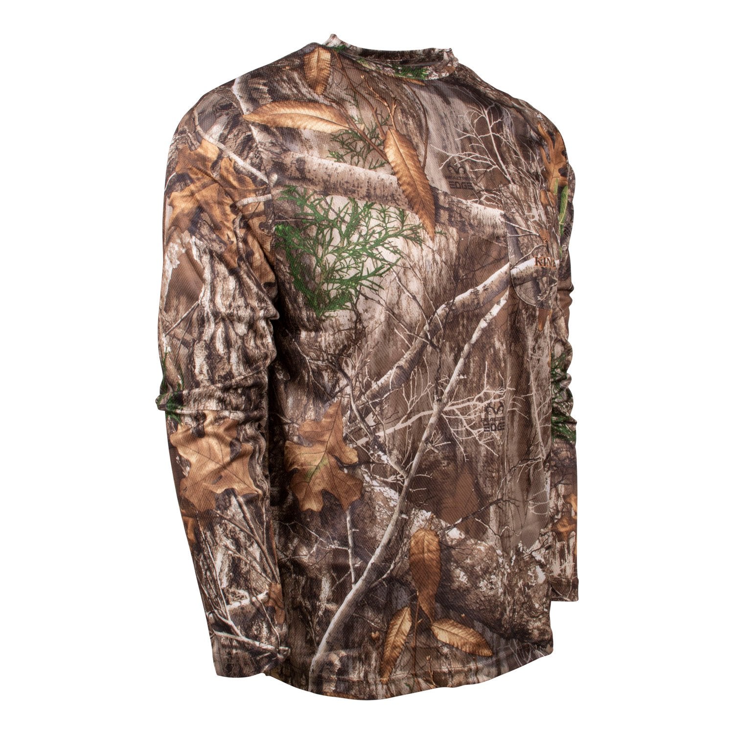 KC1 Long Sleeve Tee in Realtree EDGE | King's Camo