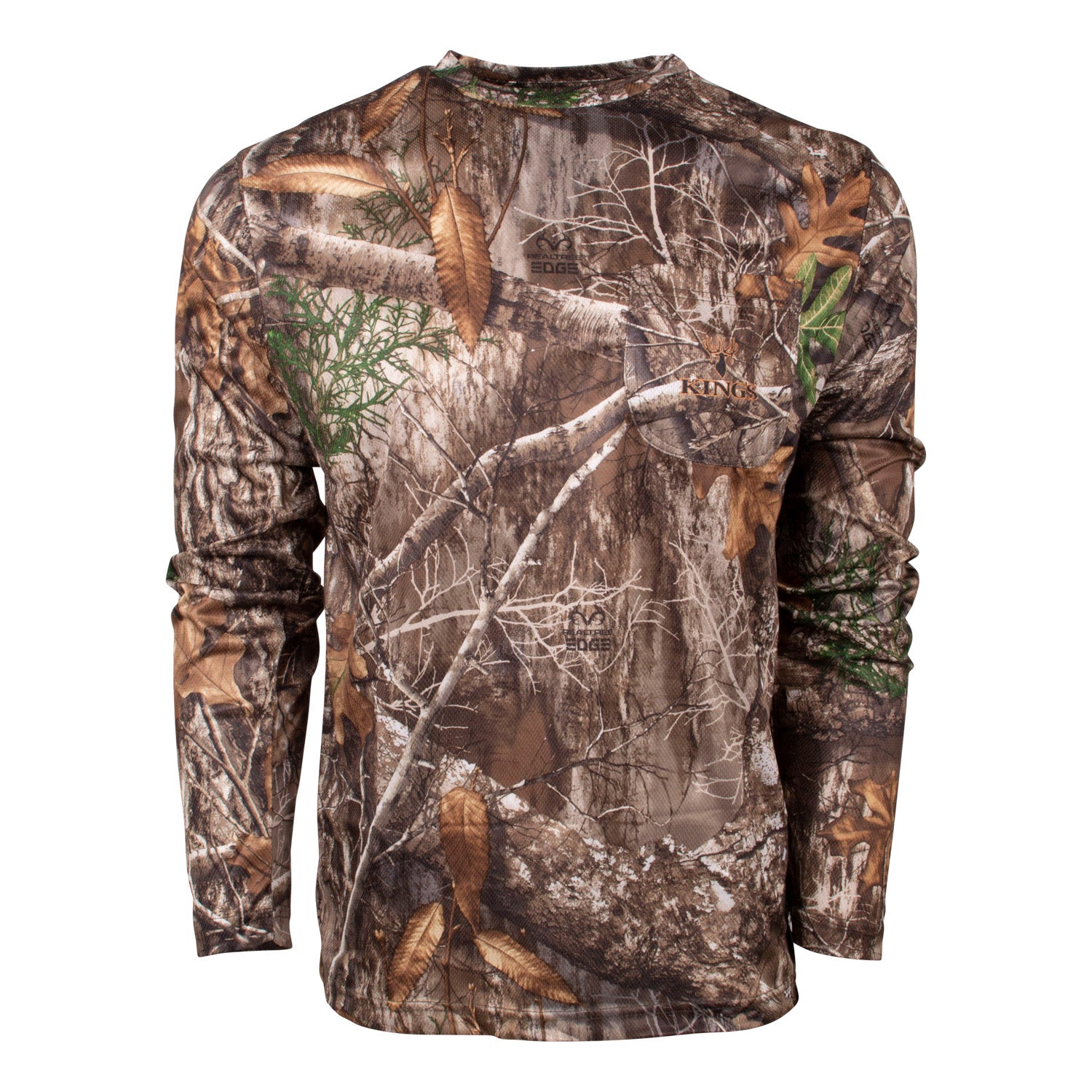 KC1 Long Sleeve Tee in Realtree EDGE | King's Camo