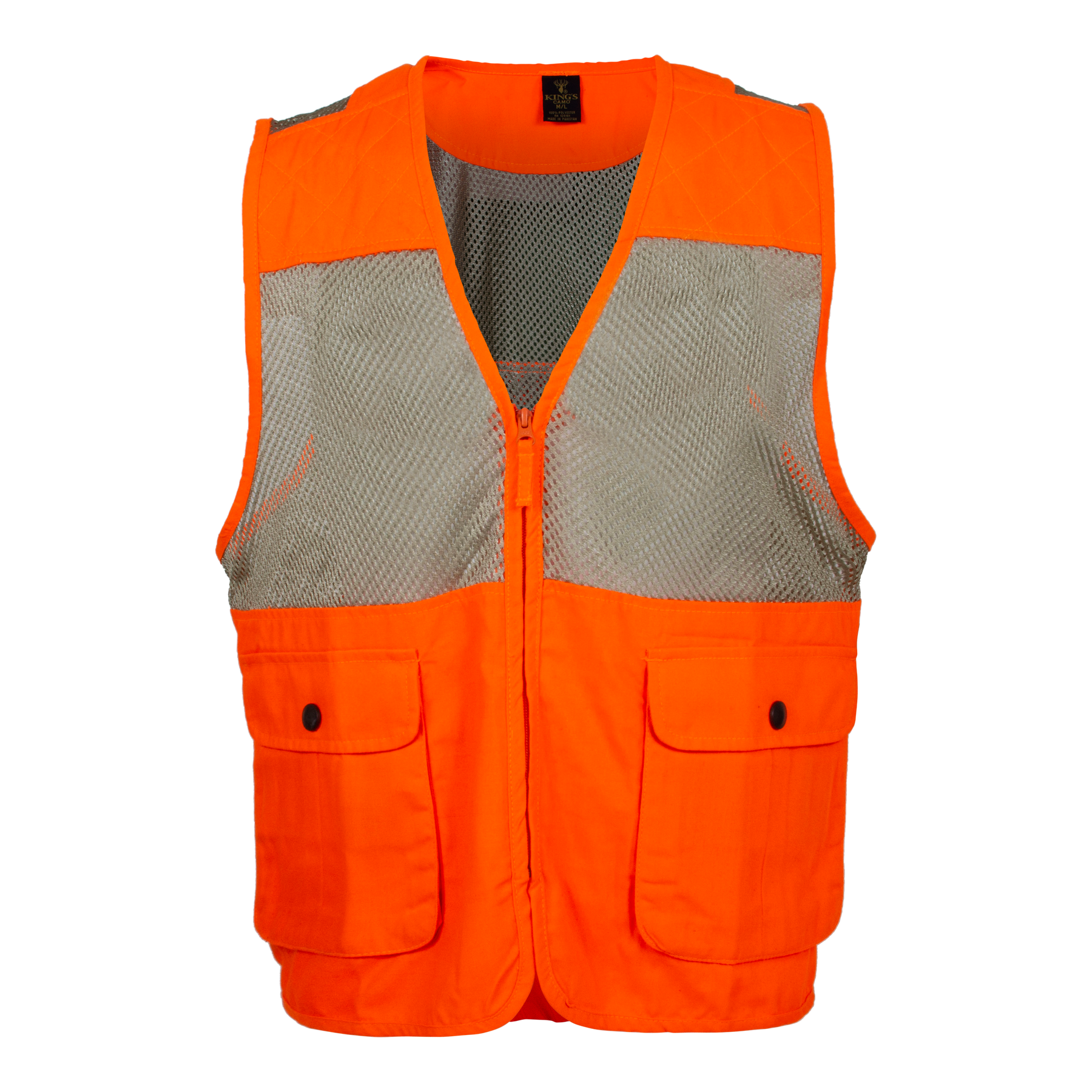 King's Upland Vest in Blaze Orange | King's Camo