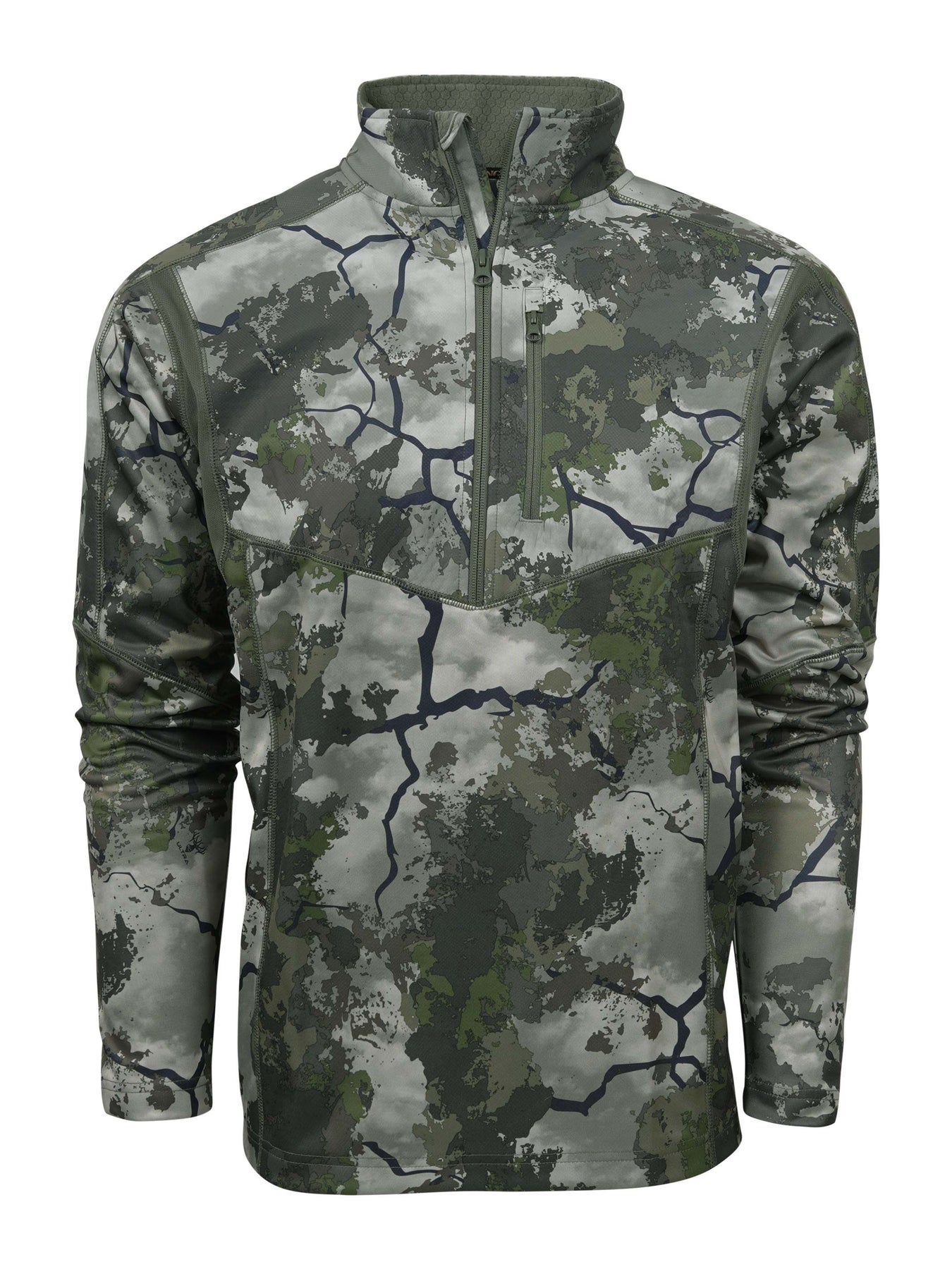 Hunter 1/4 Zip in KC Ultra | King's Camo