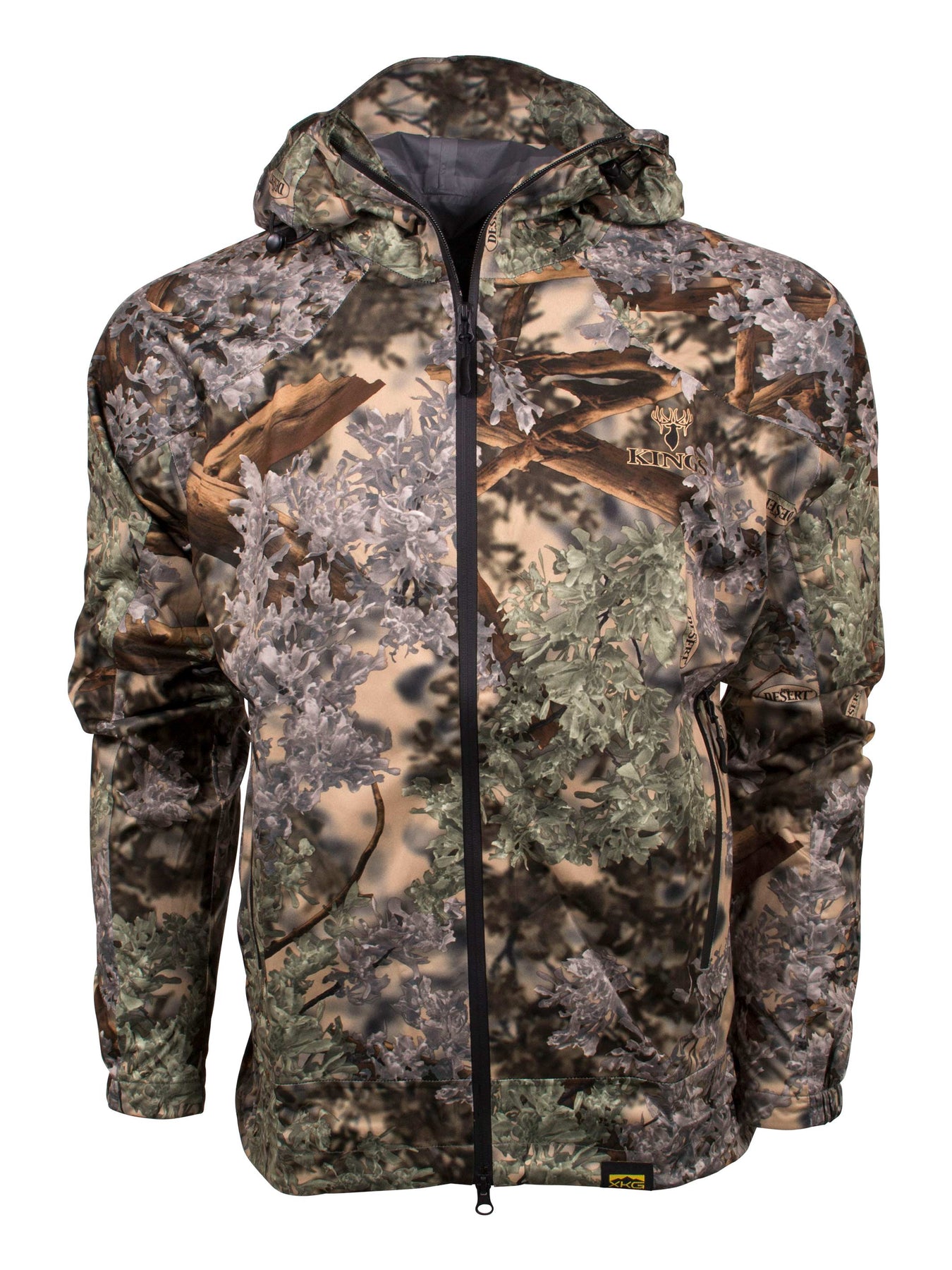 XKG Windstorm Rain Jacket in Desert Shadow | King's Camo