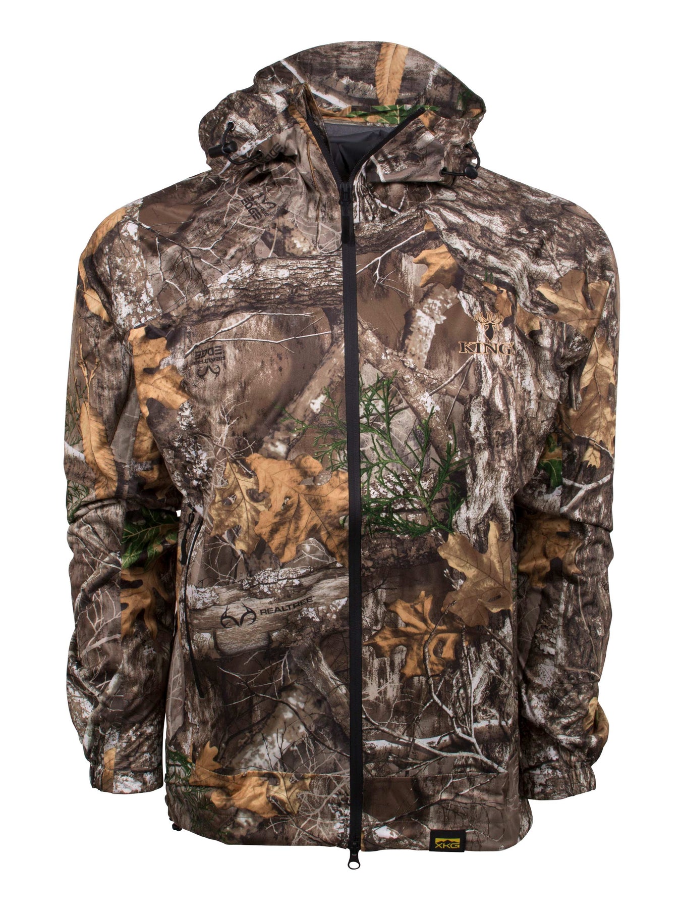 XKG Windstorm Rain Jacket in Realtree Edge | King's Camo