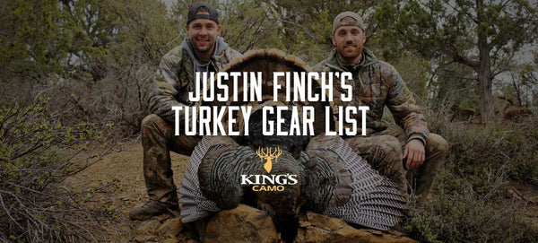 Justin Finch's Turkey Gear List