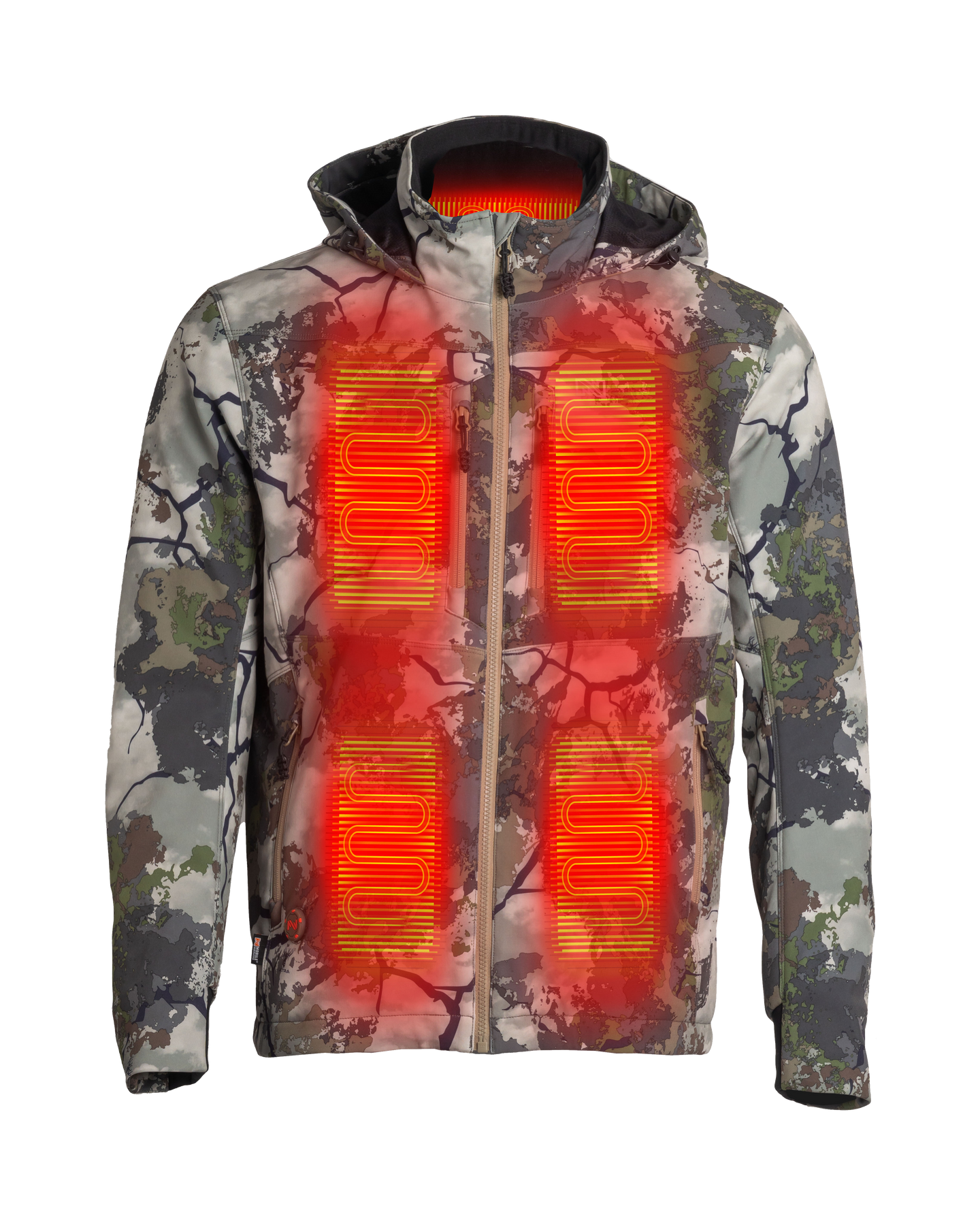 Mens camo heated jackets online