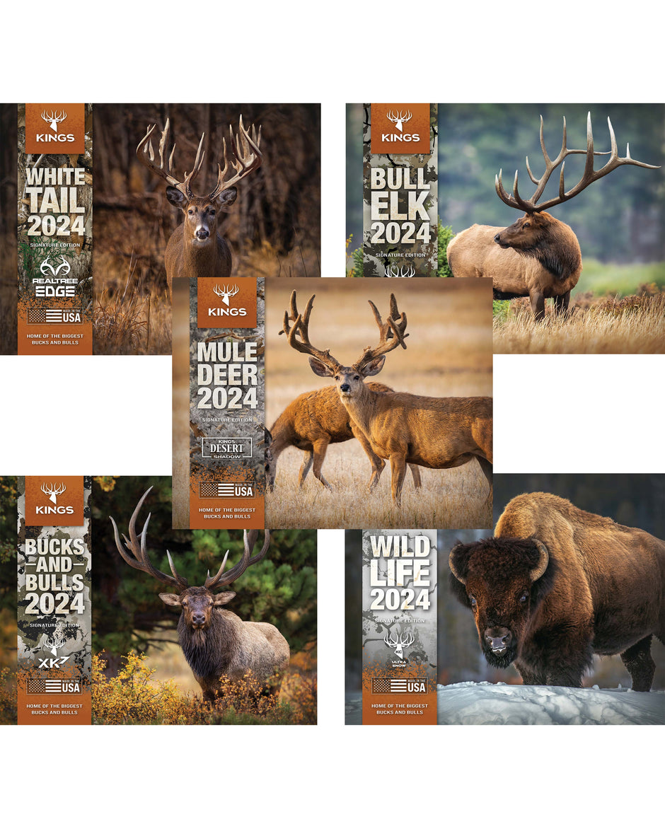 2024 Kings 5Pack Calendar Bundle Kings Camo