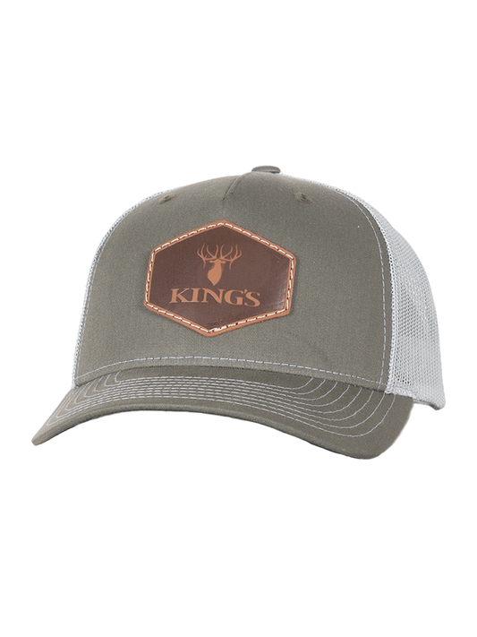 Kings Trucker Leather Patch Hat
