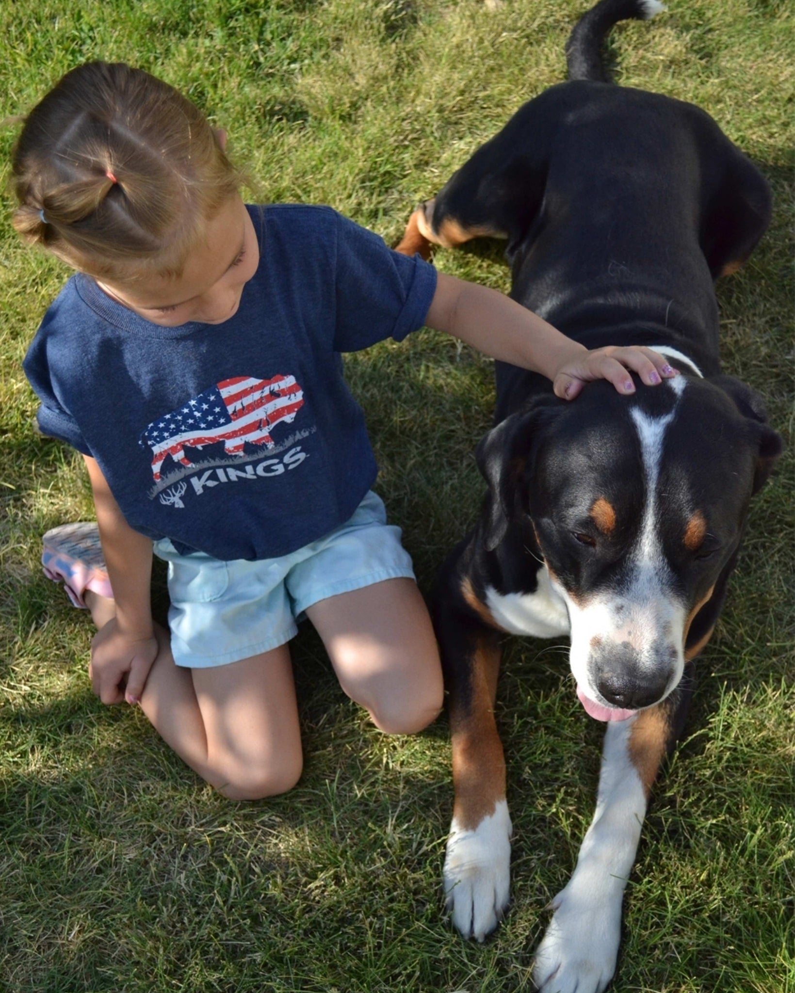 Kids Buffalo Patriot Tee