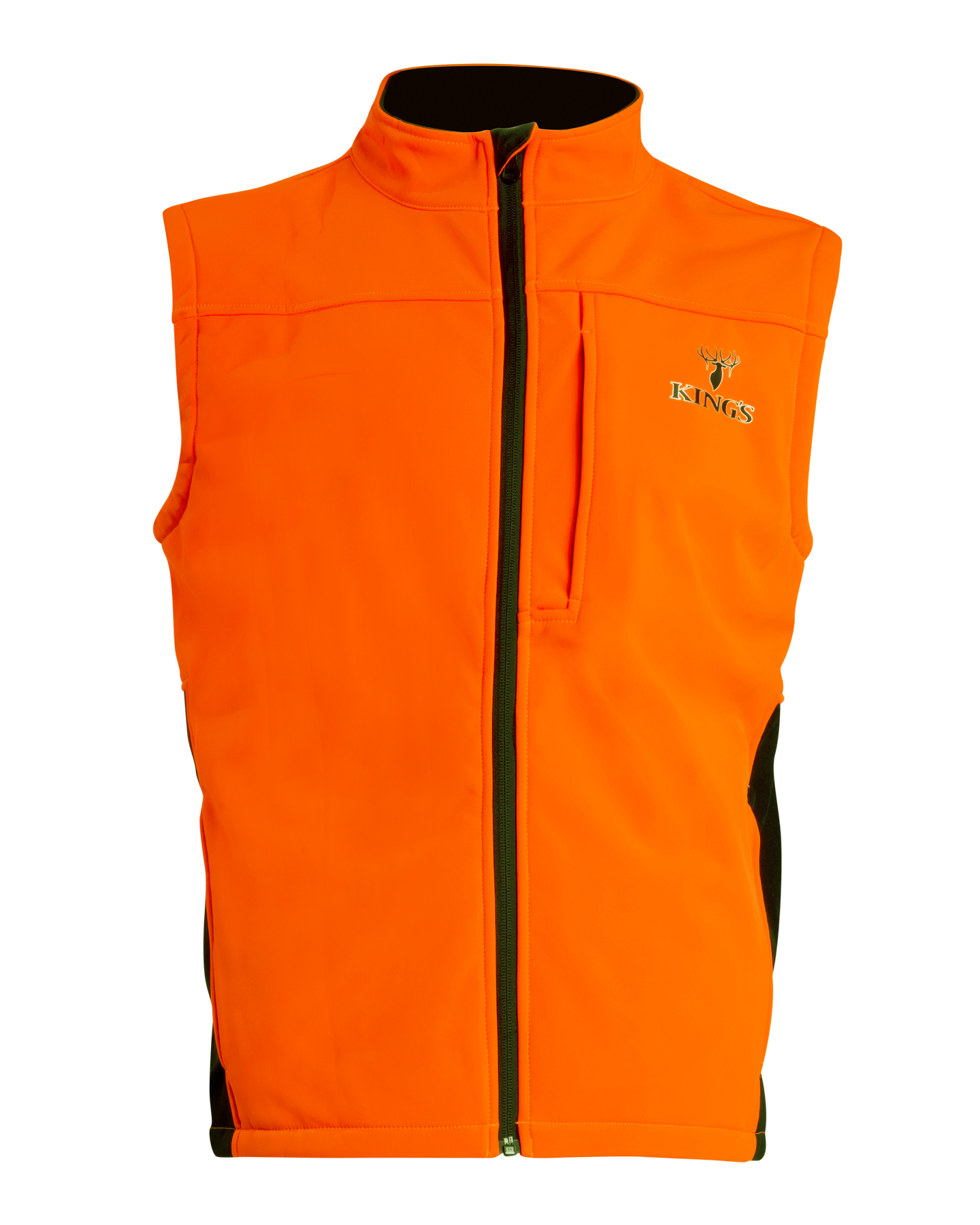 Blaze Orange Soft Shell Vest | King's Camo – Kings Camo