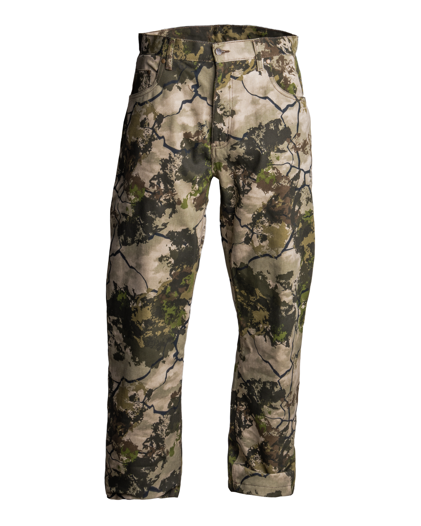 Flannel lined camouflage deals pants