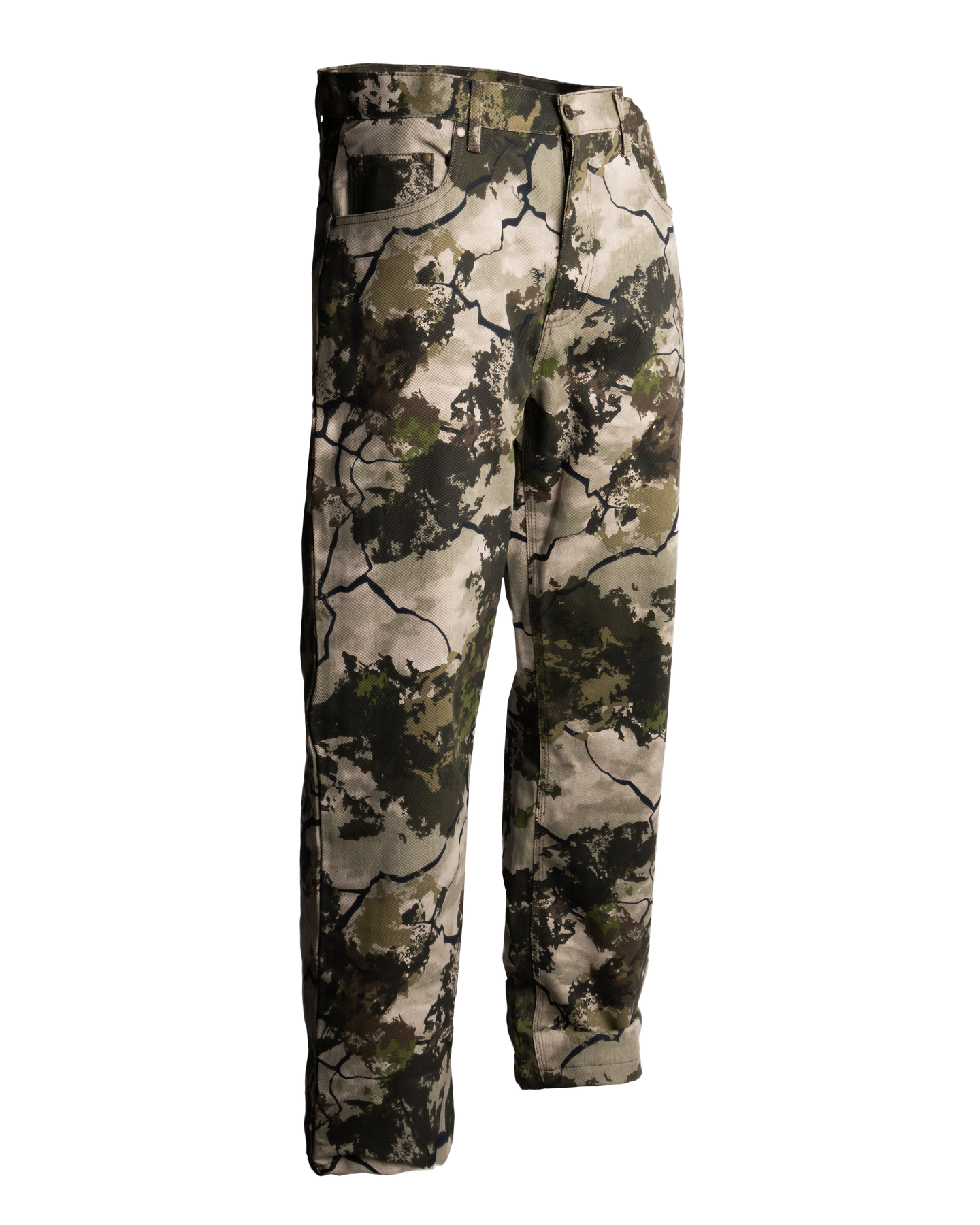 Flannel lined camouflage hot sale pants