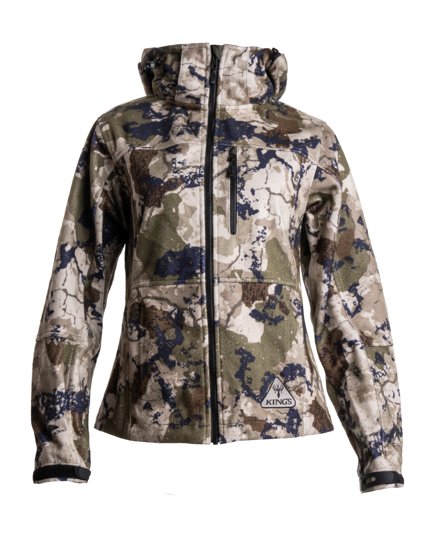 King's Camo Hunter Wind-Defender Fleece Jacket