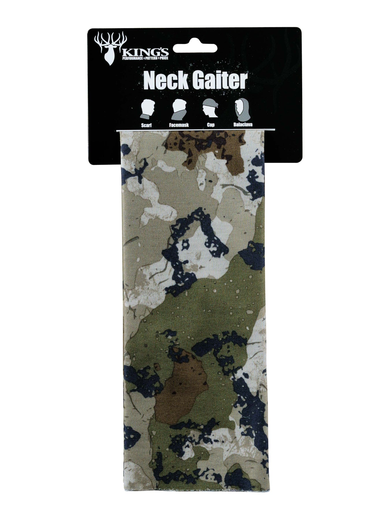 Head and Neck Gaiter in XK7 | King's Camo